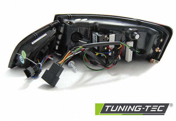LED Lightbar Design Rückleuchten für Audi A6 4F (C6) Facelift 08-11 Limousine rot/rauch